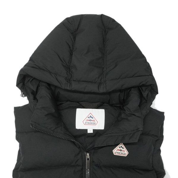 画像4: PYRENEX(ピレネックス)SPOUTNIC MINI RIPSTOP 2 VEST (スプートニックミニリップストップベスト2)/Black(ブラック) (4)