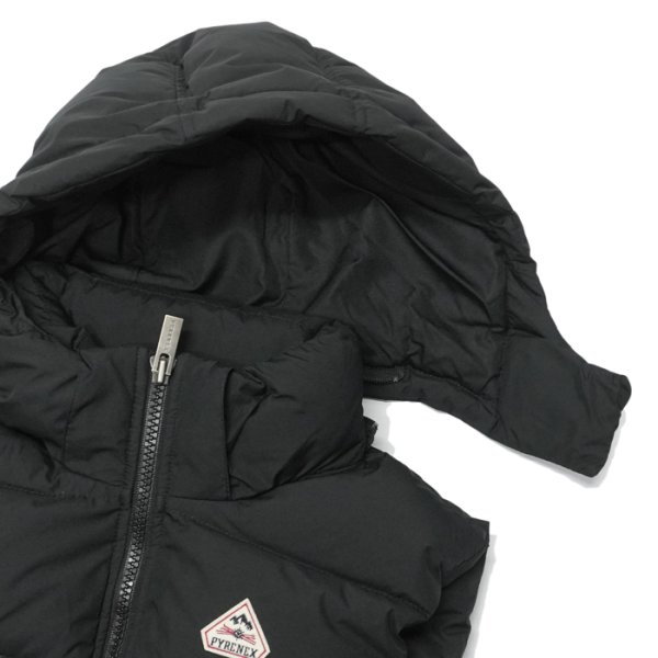 画像6: PYRENEX(ピレネックス)SPOUTNIC MINI RIPSTOP 2 VEST (スプートニックミニリップストップベスト2)/Black(ブラック) (6)