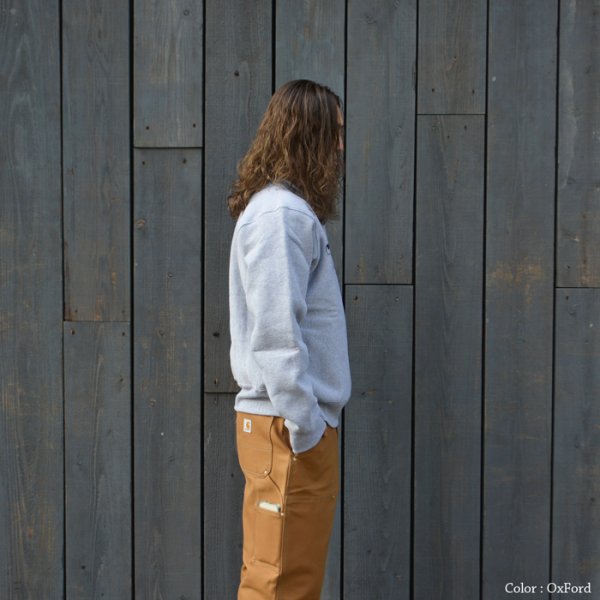 画像8: Champion（チャンピオン）”New” REVERSE WEAVE CREWNECK SWEATSHIRT（リバースウィーブクルーネックスウェットシャツ）"YALE・Made in USA" / OxFord（オックスフォードグレー） (8)