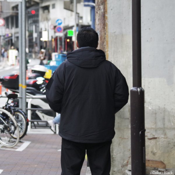 画像15: WILD THINGS(ワイルドシングス)SHORT MONSTER PARKA (ショートモンスターパーカー)/Black(ブラック) (15)