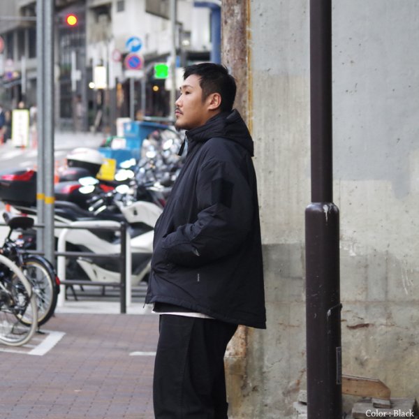 画像15: WILD THINGS(ワイルドシングス)SHORT MONSTER PARKA (ショートモンスターパーカー)/F,Grey(フォリアージュグレー) (15)