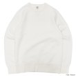 画像4: BARNS OUTFITTERS (バーンズアウトフィッターズ) STANDARD COZUN GUSSET CREW NECK SWEAT (はめ込み両Vガゼットクルーネックスウェット）/ Black（ブラック）・Natural（ナチュラル） (4)