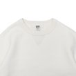 画像7: BARNS OUTFITTERS (バーンズアウトフィッターズ) STANDARD COZUN GUSSET CREW NECK SWEAT (はめ込み両Vガゼットクルーネックスウェット）/ Black（ブラック）・Natural（ナチュラル） (7)