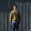 画像9: Nigel Cabourn（ナイジェルケーボン）HIGH NECK SHIRT（ハイネックシャツ）"TWO TONE"/Dark Green（ダークグリーン）※48 (M)のみ (9)