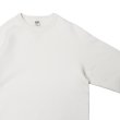 画像8: BARNS OUTFITTERS (バーンズアウトフィッターズ) STANDARD COZUN GUSSET CREW NECK SWEAT (はめ込み両Vガゼットクルーネックスウェット）/ Black（ブラック）・Natural（ナチュラル） (8)