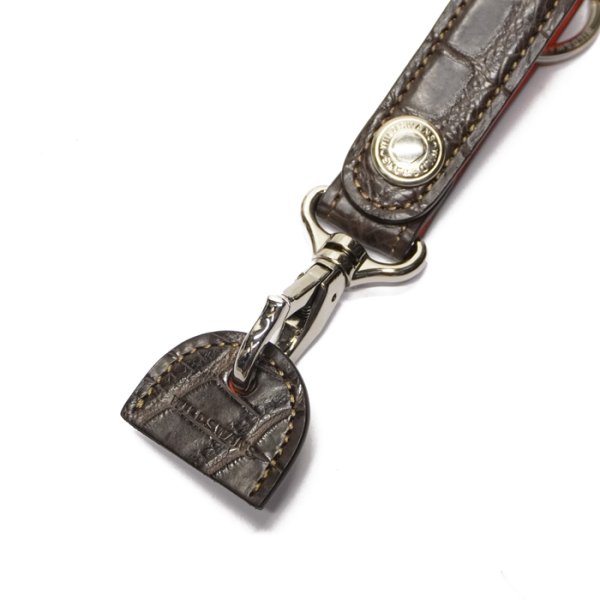 画像4: WILD SWANS(ワイルドスワンズ)BRANCHII(ブランチ2)キーホルダー/チョコ"クロコダイル"×オレンジ"ブッテーロ" (4)