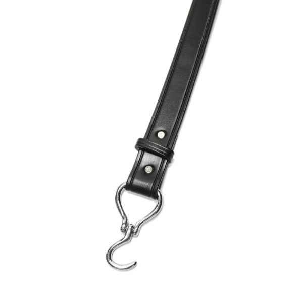 画像3: TORY LEATHER(トリーレザー)Hoop Pick Belt(フープピックベルト)/Black×Nickel(ブラック×ニッケル) (3)