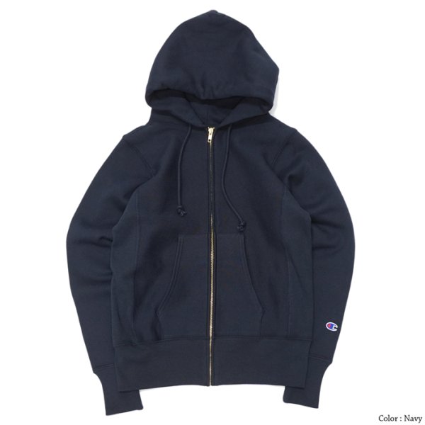 画像2: Champion(チャンピオン)”New” REVERSE WEAVE ZIP HOODED SWEATSHIRT(リバースウィーブ ジップフーデットスウェットシャツ)"Made in USA" / 3Colors(3色展開) (2)