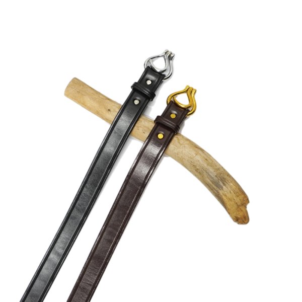 画像6: TORY LEATHER(トリーレザー)Hoop Pick Belt(フープピックベルト)/Havana×Brass(ハバナブラウン×ブラス) (6)