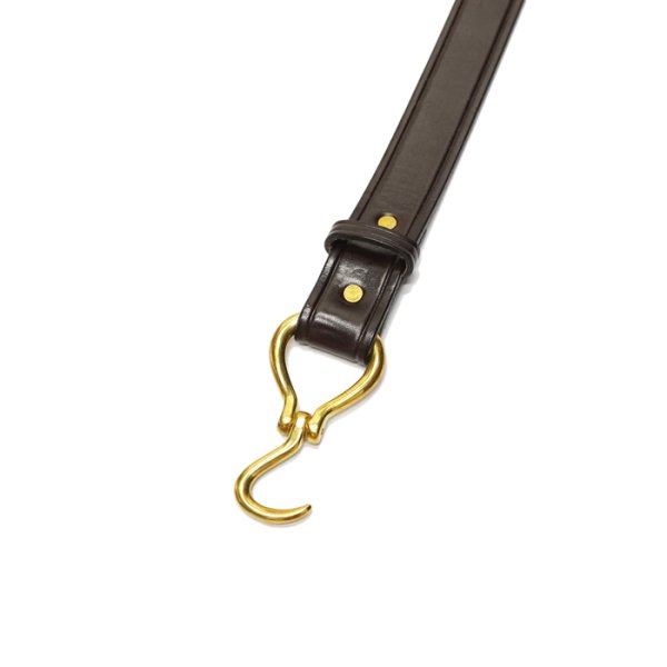 画像3: TORY LEATHER(トリーレザー)Hoop Pick Belt(フープピックベルト)/Havana×Brass(ハバナブラウン×ブラス) (3)