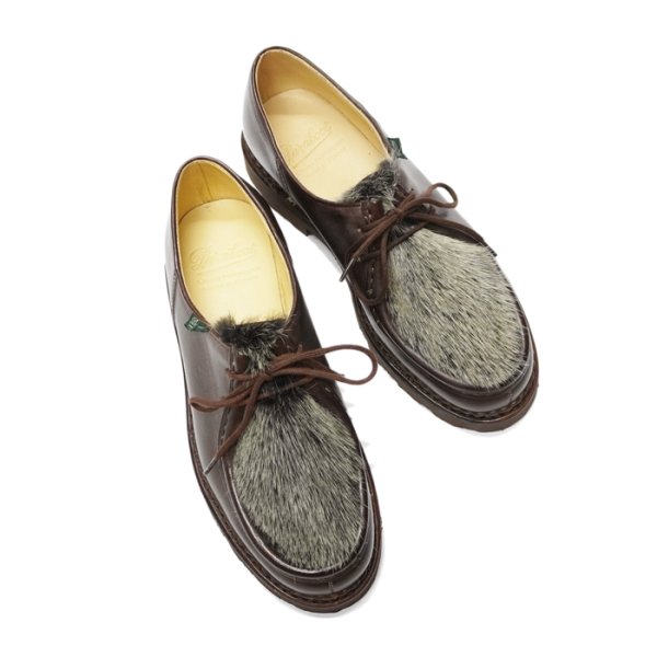 画像4: Paraboot（パラブーツ）MICHAEL+VISON（ミカエル+ミンクファー）/ Cafe（カフェ） (4)