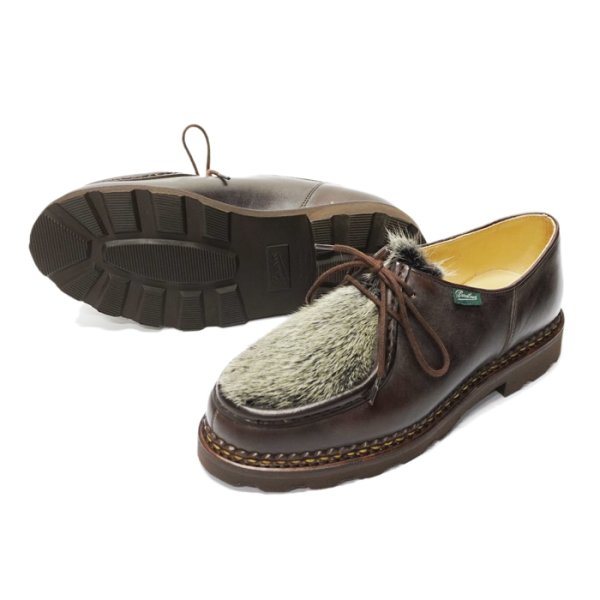 画像3: Paraboot（パラブーツ）MICHAEL+VISON（ミカエル+ミンクファー）/ Cafe（カフェ） (3)