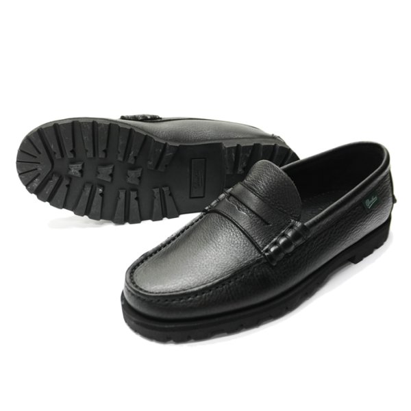 画像3: Paraboot（パラブーツ）CORAUX（コロー）"Raid Sole" / Foul Noir（シボ革ブラック） (3)