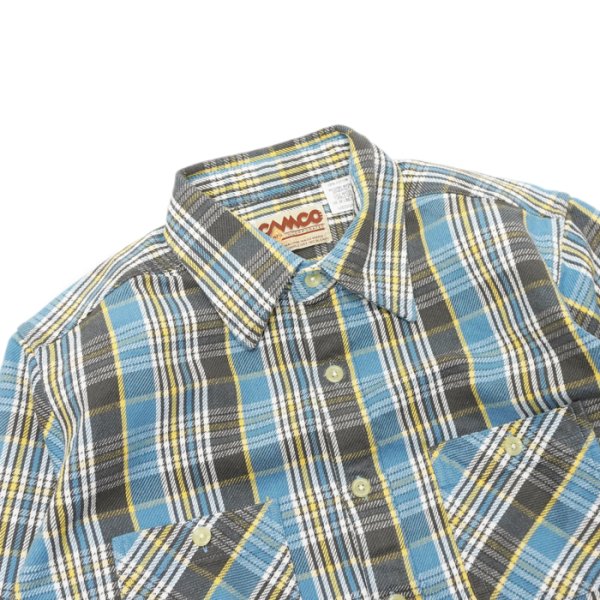 画像6: CAMCO(カムコ)Heavy Wight Flannel Shirt(ヘビーウエイト フランネルシャツ)/ Grey(グレー)・Red(レッド)・Blue(ブルー) (6)