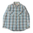 画像1: CAMCO（カムコ）Heavy Wight Flannel Shirt（ヘビーウエイト フランネルシャツ）/Blue（ブルー）※XLサイズのみ (1)