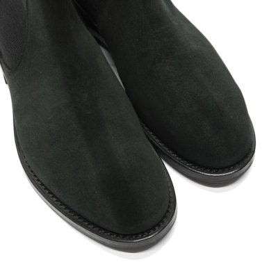 画像2: WHEEL ROBE（ウィールローブ）ELASTIC SIDE BOOTS（エラスティックサイドブーツ）/Black Suede（ブラックスエード）