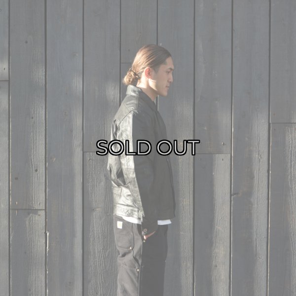 画像10: yoused （ユーズド）3Pocket 1st Leather Jacket （3ポケットファーストレザージャケット）/ Black（ブラック） (10)