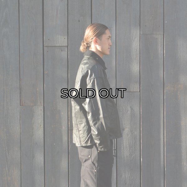 画像11: yoused （ユーズド）Leather Driver's Jacket （レザードライバーズジャケット）/ Black（ブラック） (11)