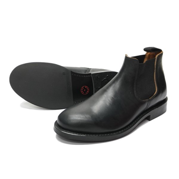 画像3: WHEEL ROBE(ウィールローブ)ELASTIC SIDE BOOTS(エラスティックサイドブーツ)/Black(ブラック) (3)