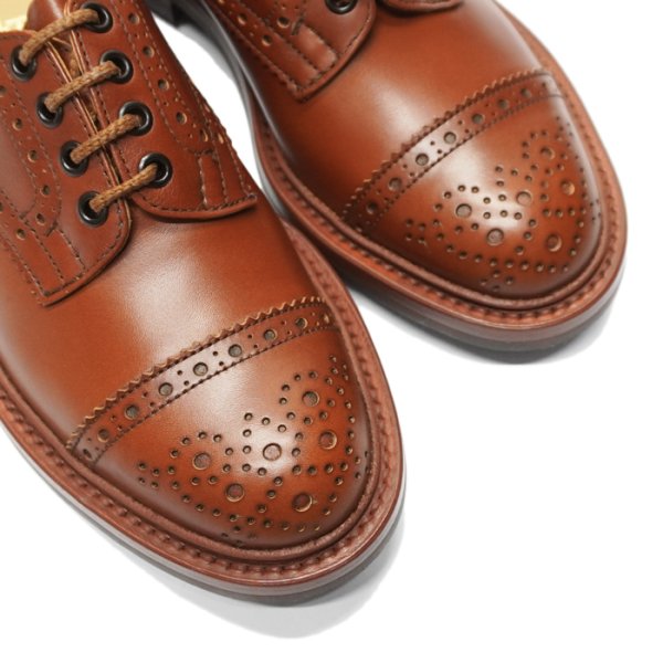 画像6: Tricker's(トリッカーズ)キャップトゥブローグシューズ(ダイナイトソール)/Marron Antique(マロンアンティーク) (6)
