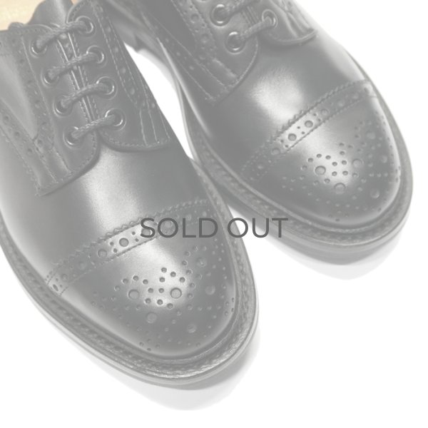 画像6: Tricker's（トリッカーズ）キャップトゥブローグシューズ（ダイナイトソール）/Black Box Calf（ブラックボックスカーフ） (6)
