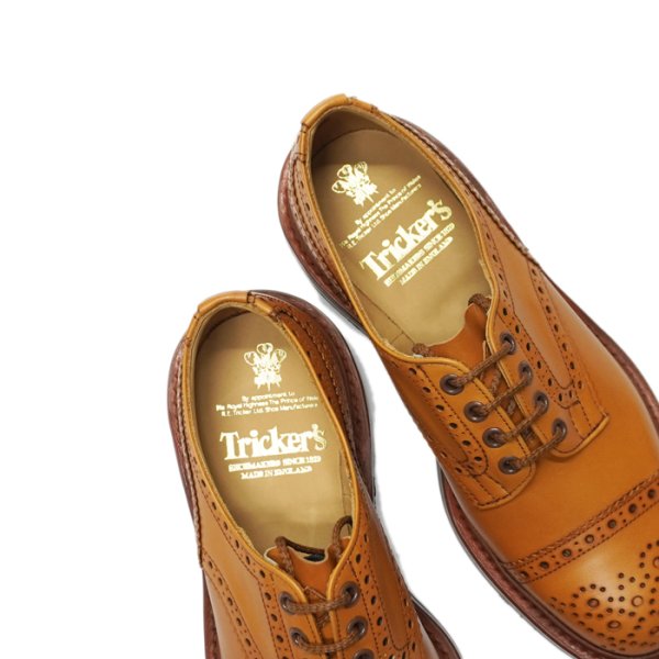 画像7: Tricker's（トリッカーズ）キャップトゥブローグシューズ（ダイナイトソール）/Acorn Antique（エイコーンアンティーク） (7)