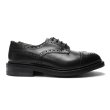 画像1: Tricker's（トリッカーズ）キャップトゥブローグシューズ（ダイナイトソール）/Black Box Calf（ブラックボックスカーフ） (1)
