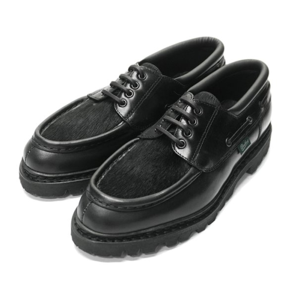 画像2: Paraboot（パラブーツ）CHIMEY（シメイ）”Pony Far" / Noir×Noir（ブラック×ブラック） (2)