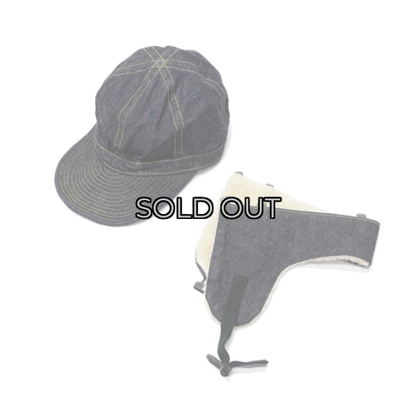 画像9: ＜30%OFF＞DECHO（デコー）KOME CAP EAR MUFF（コメキャップ・イヤーマフ）/ Indigo（インディゴ） (9)