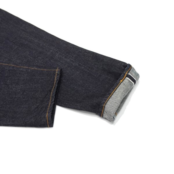 画像6: F.O.B FACTORY（エフオービーファクトリー）Selvedge Denim Tapered 5P（セルヴィッチデニム テーパード5Pパンツ）"14.75oz Selvedge Denim" / Indigo Blue（インディゴブルー）※One Wash【裾上げ無料】 (6)