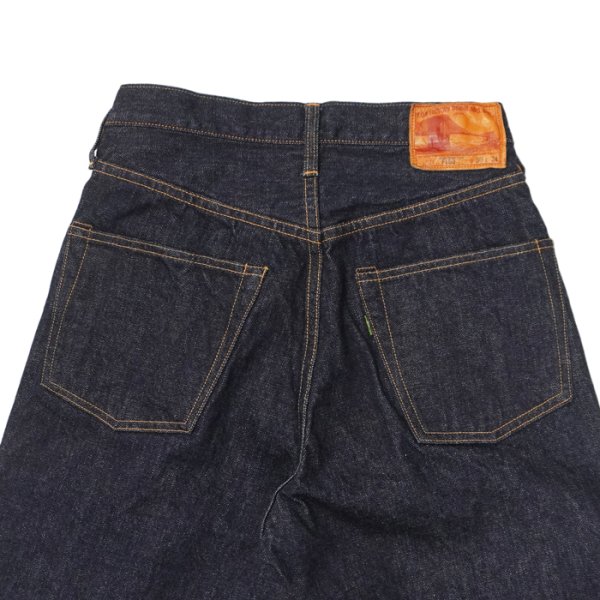 画像3: F.O.B FACTORY（エフオービーファクトリー）Selvedge Denim Tapered 5P（セルヴィッチデニム テーパード5Pパンツ）"14.75oz Selvedge Denim" / Indigo Blue（インディゴブルー）※One Wash【裾上げ無料】 (3)