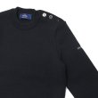 画像4: SAINT JAMES（セントジェームス）CANCALE（肩ボタンプレーンセーター）/NAVY（ネイビー） (4)