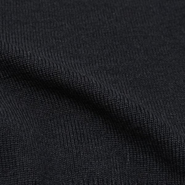 画像7: SAINT JAMES(セントジェームス)CANCALE(肩ボタンプレーンセーター)/NAVY(ネイビー) (7)