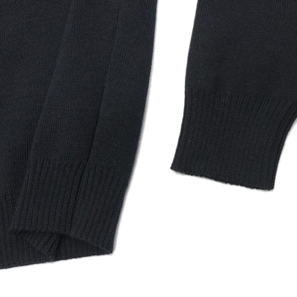 画像5: SAINT JAMES(セントジェームス)CANCALE(肩ボタンプレーンセーター)/NAVY(ネイビー) (5)