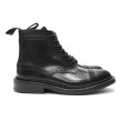 画像1: Tricker's（トリッカーズ）キャップトゥブローグブーツ（ダイナイトソール）/Black Box Calf（ブラックボックスカーフ） (1)