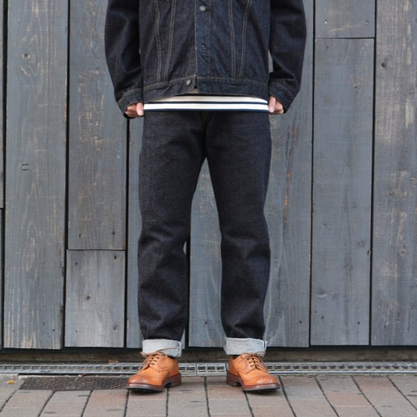 画像8: F.O.B FACTORY（エフオービーファクトリー）Selvedge Denim Tapered 5P（セルヴィッチデニム テーパード5Pパンツ）"14.75oz Selvedge Denim" / Indigo Blue（インディゴブルー）※One Wash【裾上げ無料】 (8)