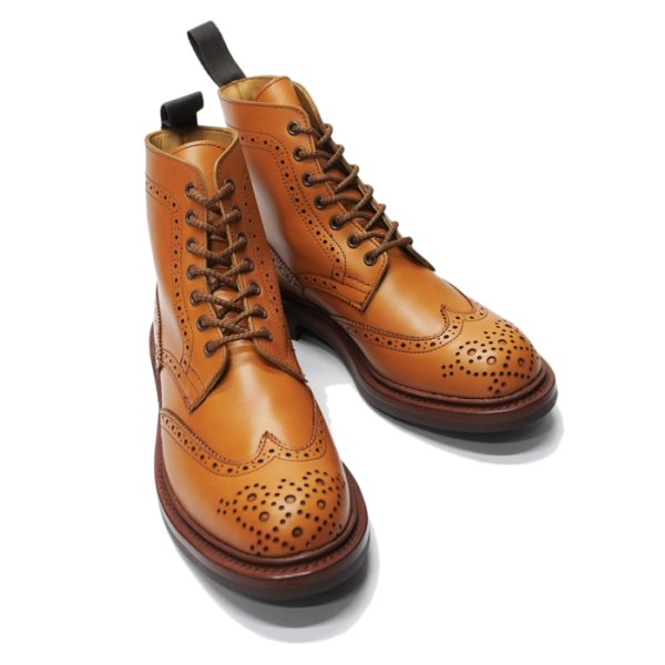画像4: Tricker's(トリッカーズ)カントリーブローグブーツ(ダイナイトソール)/Acorn Antique(エイコーンアンティーク) (4)