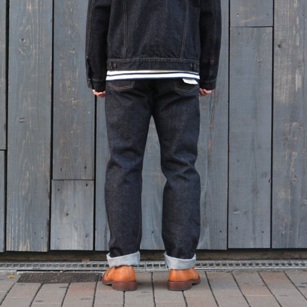 画像10: F.O.B FACTORY（エフオービーファクトリー）Selvedge Denim Tapered 5P（セルヴィッチデニム テーパード5Pパンツ）"14.75oz Selvedge Denim" / Indigo Blue（インディゴブルー）※One Wash【裾上げ無料】 (10)