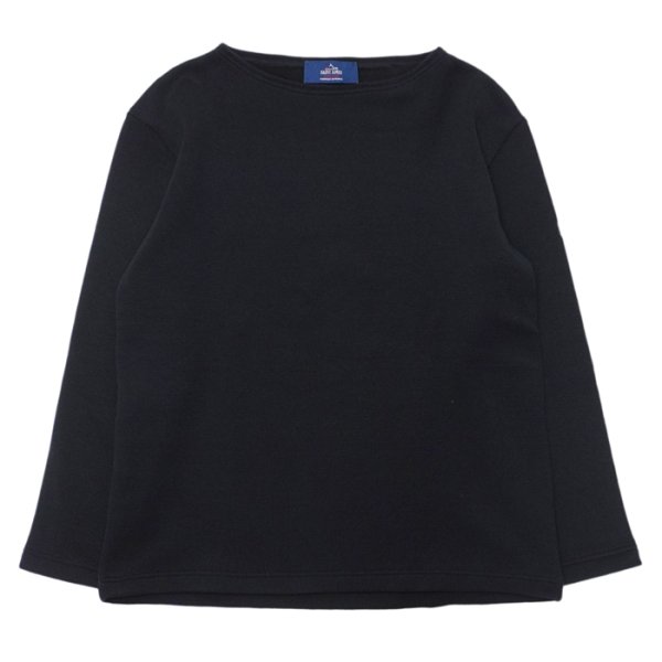 画像1: SAINT JAMES（セントジェームス）DOUBLEFACE SWEATER（ダブルフェースセーター）/DK.NAVY（ダークネイビー） (1)
