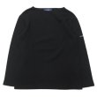 画像1: SAINT JAMES（セントジェームス）DOUBLEFACE SWEATER（ダブルフェースセーター）/NOIR（ブラック） (1)