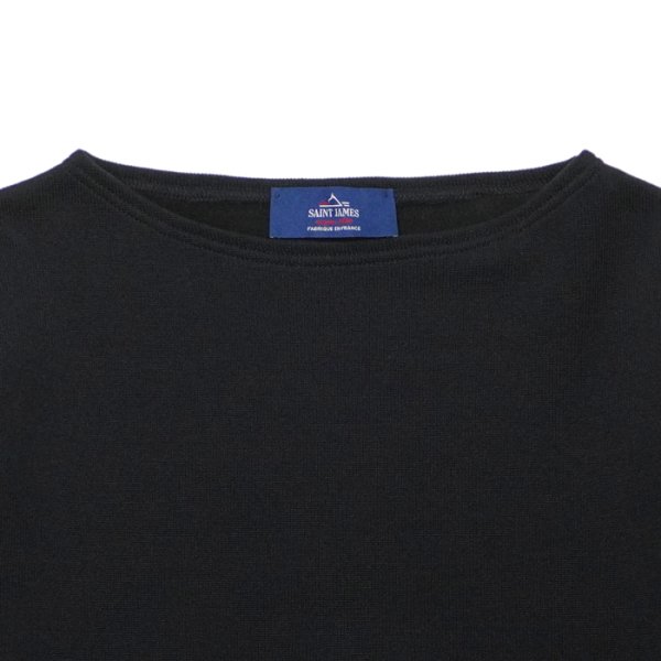 画像3: SAINT JAMES(セントジェームス)DOUBLEFACE SWEATER(ダブルフェースセーター)/DK.NAVY(ダークネイビー) (3)