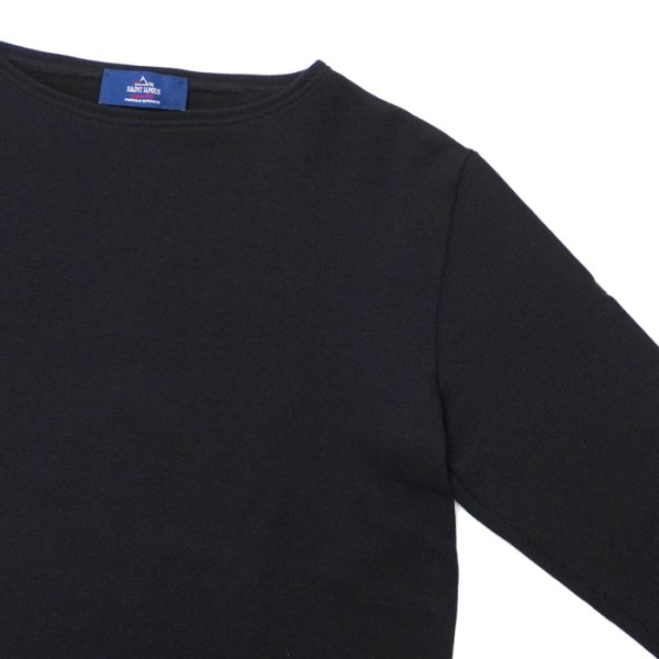 画像4: SAINT JAMES(セントジェームス)DOUBLEFACE SWEATER(ダブルフェースセーター)/DK.NAVY(ダークネイビー) (4)