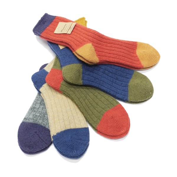 画像7: Mauna Kea(マウナケア)ドラロンタムウール3面切替えソックス / 5Colors(全5色展開)※3足までメール便発送可 (7)