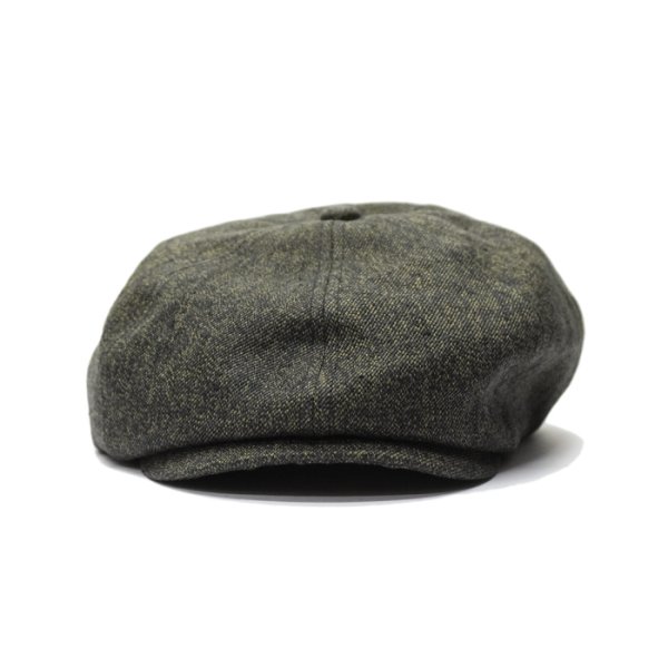 画像2: Nigel Cabourn(ナイジェル・ケーボン)CASQUETTE(キャスケット)"Black Chambray Hemp" / Charcoal(チャコールグレー)※Mサイズのみ (2)