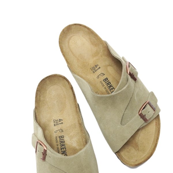 画像7: BIRKENSTOCK(ビルケンシュトック)ZURICH(チューリッヒ)"Regilar Fit"/Taupe Suede(トープスエード) (7)