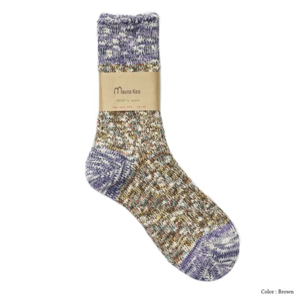画像4: Mauna Kea(マウナケア)スラブ&リップルソックス”レディース” / 5Colors(全5色展開)※3足までメール便発送可 (4)