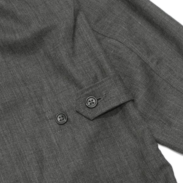 画像9: 【PointUp10%11/10迄】ENGINEERED GARMENTS(エンジニアードガーメンツ)Loiter Jacket(ロイタージャケット)"Tropical Wool" / Charcoal(チャコール) (9)