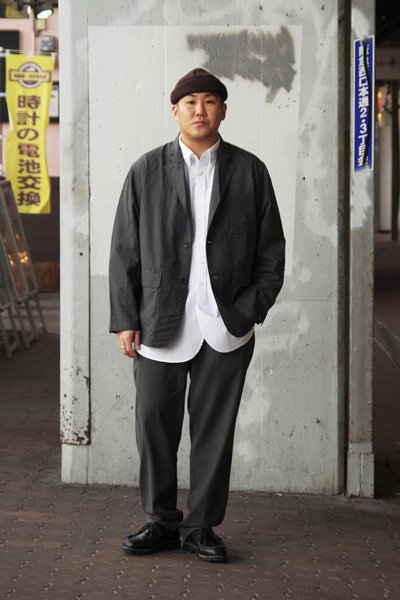 画像15: 【PointUp10%11/10迄】ENGINEERED GARMENTS(エンジニアードガーメンツ)Loiter Jacket(ロイタージャケット)"Tropical Wool" / Charcoal(チャコール) (15)