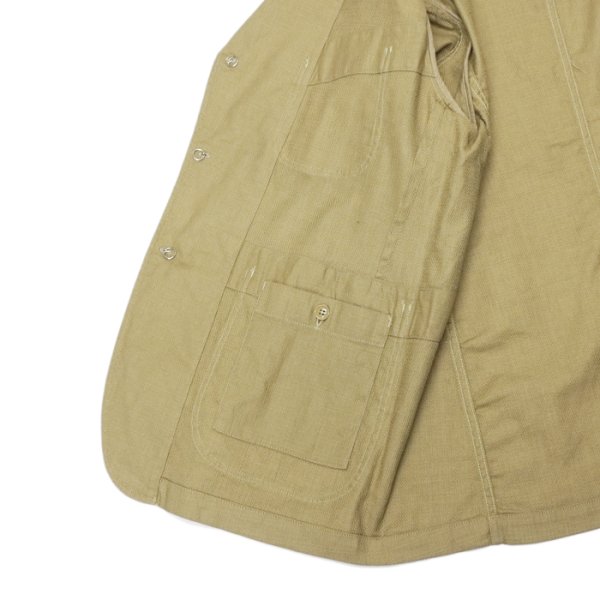 画像9: 【PointUp10%11/10迄】ENGINEERED GARMENTS(エンジニアードガーメンツ)Bedford Jacket(ベッドフォードジャケット)"CL Java Cloth" / Khaki(カーキ) (9)