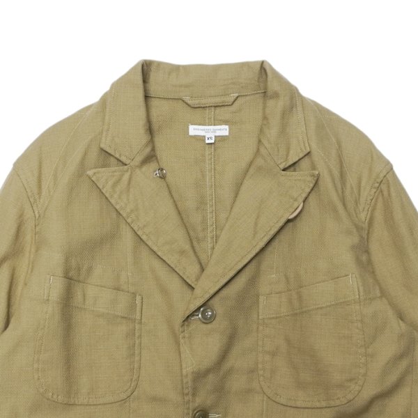 画像4: 【PointUp10%11/10迄】ENGINEERED GARMENTS(エンジニアードガーメンツ)Bedford Jacket(ベッドフォードジャケット)"CL Java Cloth" / Khaki(カーキ) (4)